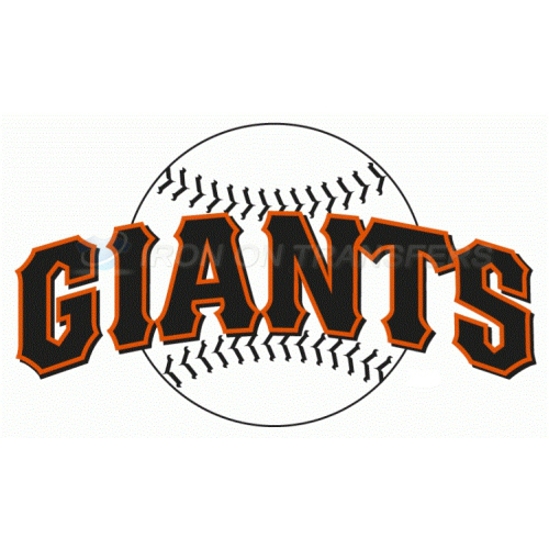 San Francisco Giants Iron-on Stickers (Heat Transfers)NO.1892
